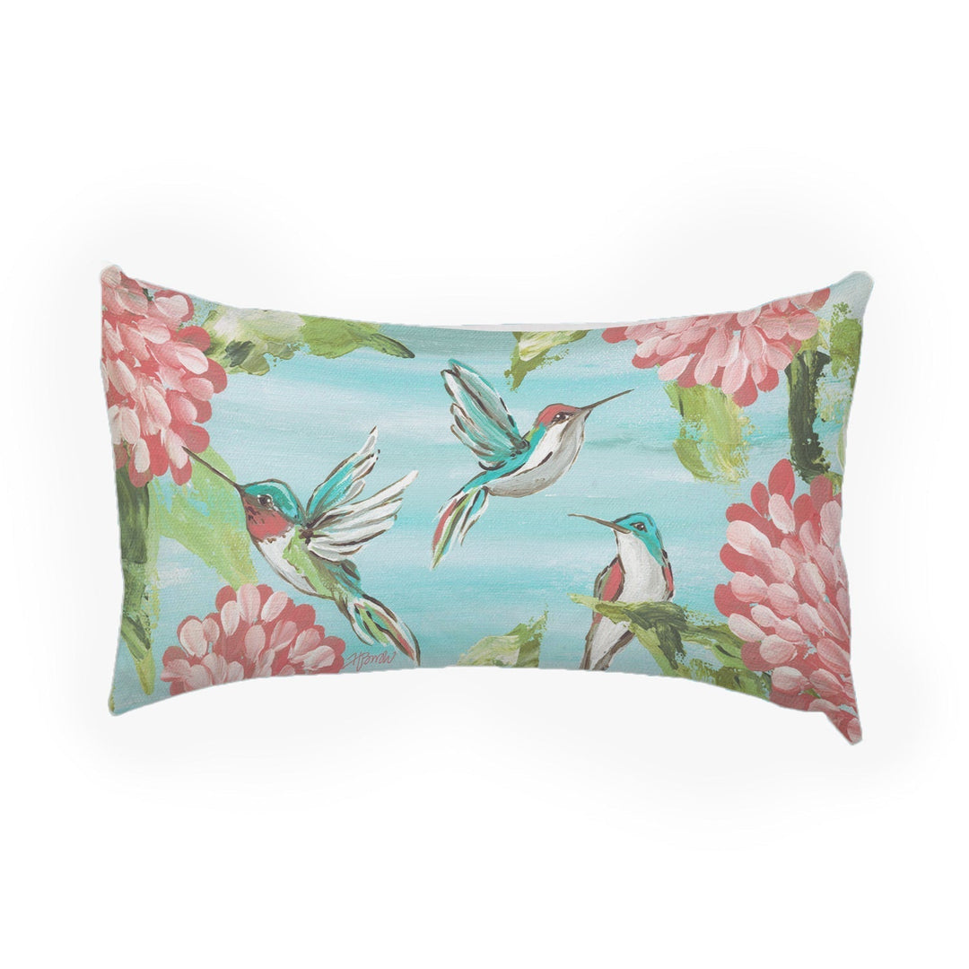 Hummingbirds Pillow