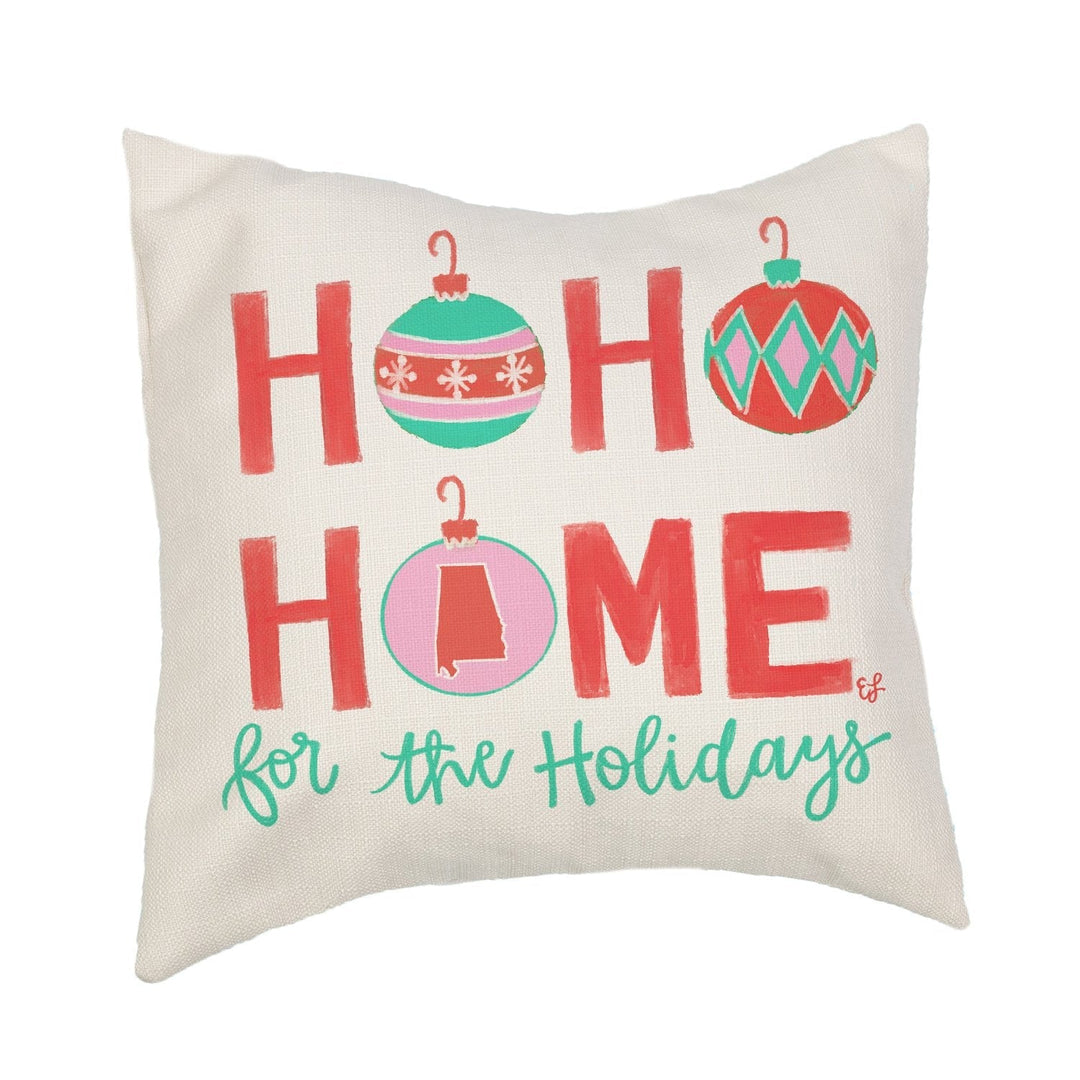 Ho Ho Home Alabama Pillow