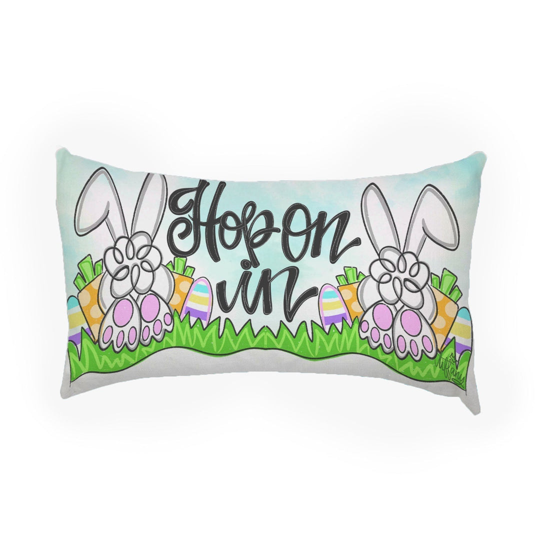 Hop On In 12 x 18 Pillow