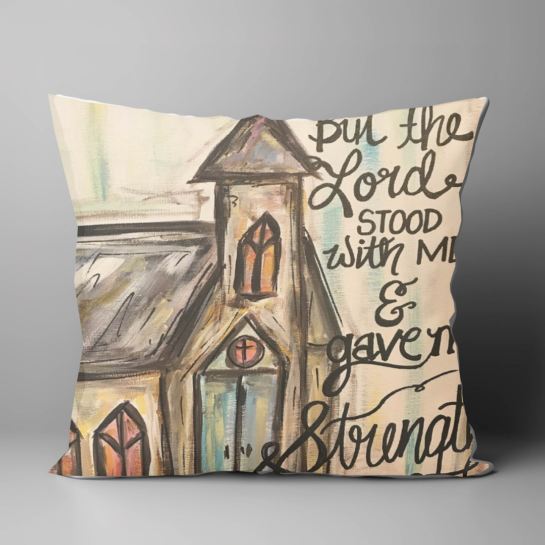 "But the Lord" on 18"X18" Pillow