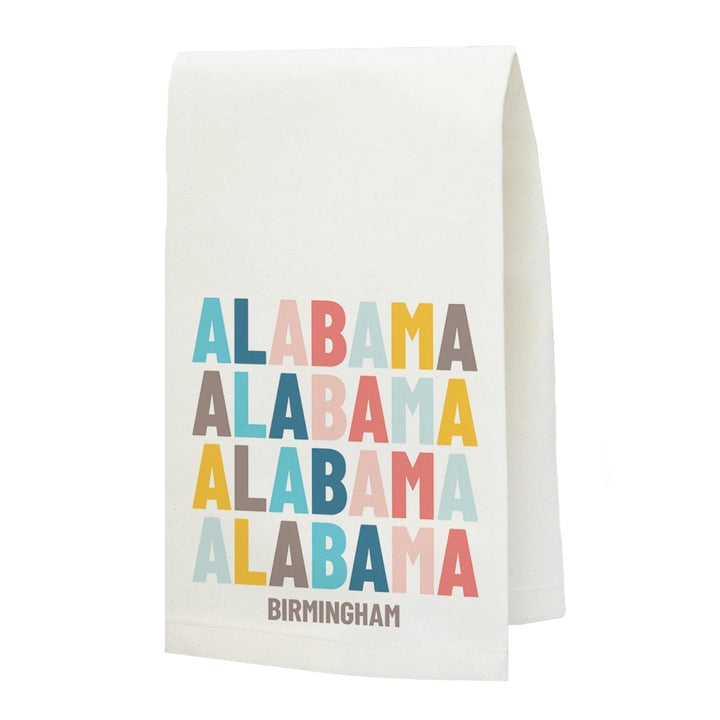 Brand Stack State Tea Towel