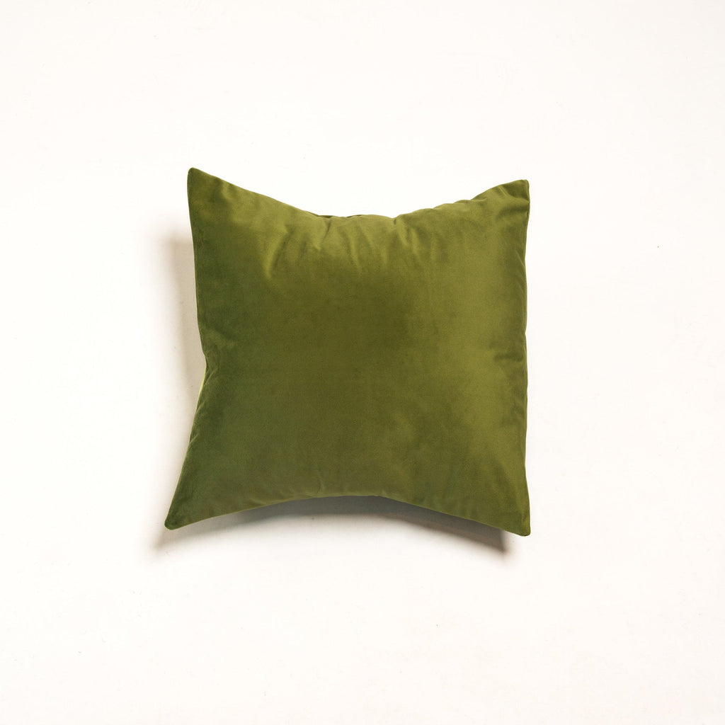 Accent Pillow-Grass Green Velvet 18X18