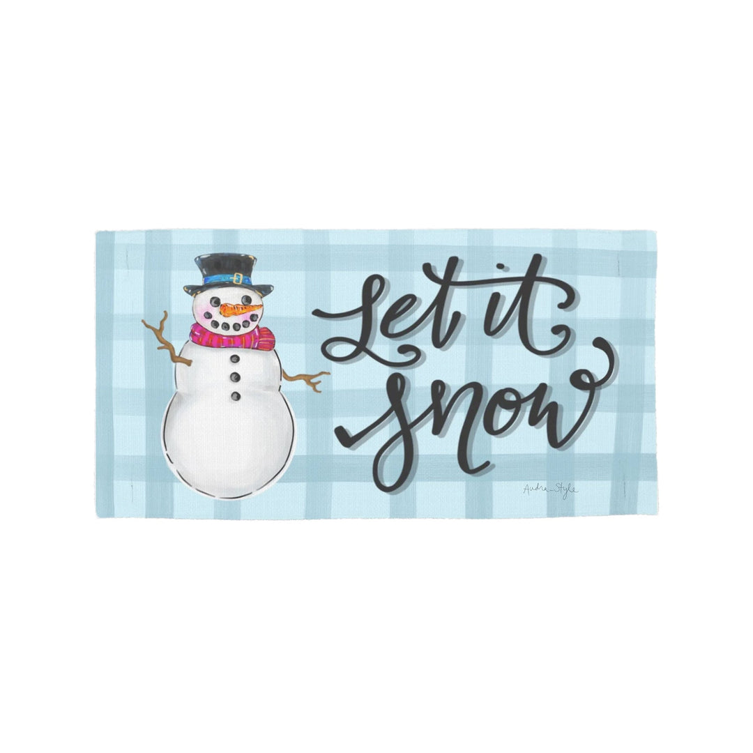 Let it Snowman Pillow Swap